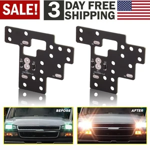 All Light On Module High, Low Beam Fog Lamp For 2003-2007 GMC Chevy 1500 2500 - Foto 1 di 10