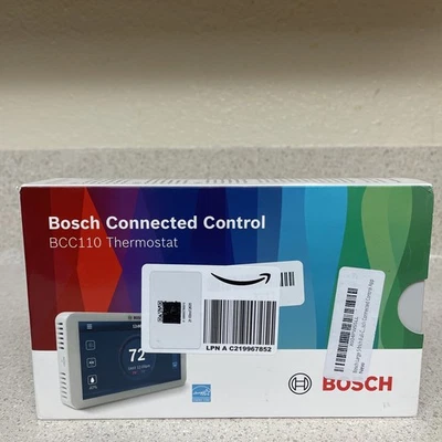 Bosch Connected Control BCC110 Wi-Fi Thermostat - Compatible with Alexa - - Image 1 of 4