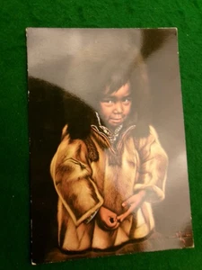Little Children of the North Inuit Eskimo postcard Miguel painting O/S #3030 - Picture 1 of 2