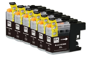 XL Ink Jet Cartridge fits Brother LC103BK MFC-J475DW MFC-J870DW MFC-J875DW +chip - Picture 1 of 14