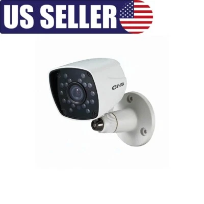 CNB XBK-60S Analog Outdoor Security Camera Bullet 600TVL Smart IR True Day/Night - Image 1 of 3