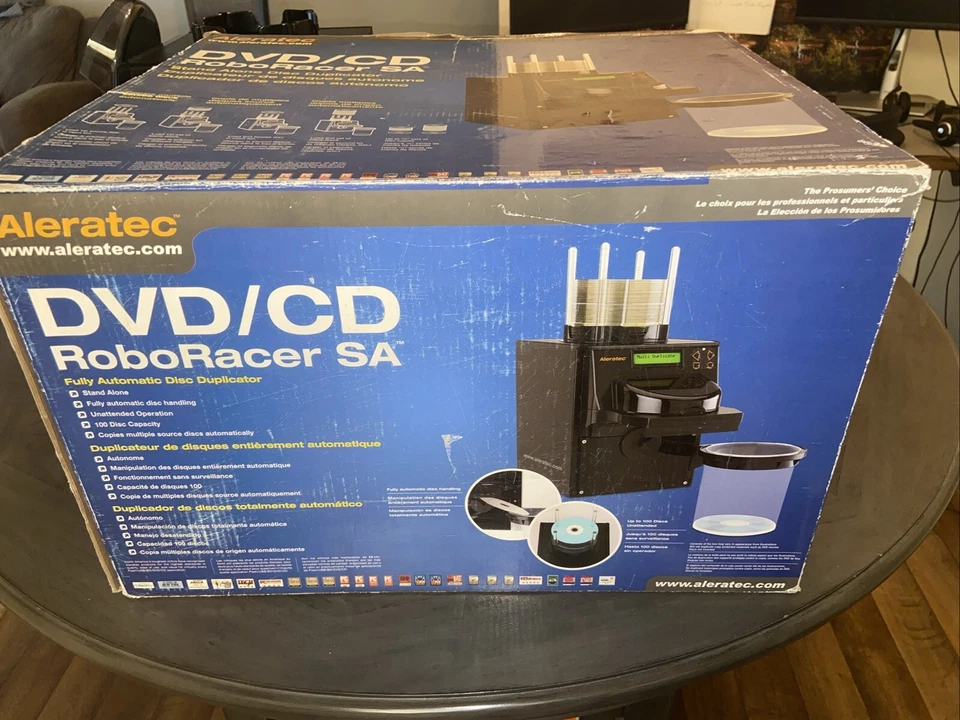 Aleratec Roboracer SA DVD RW (R DL) DVD-RAM 100 Disc Copy Duplicator - Image 1 of 4