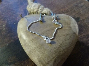 PIERCING Helix Tragus UND Ohrstecker - Edelstahl silber - Kette + Stein klar - Bild 1 von 3