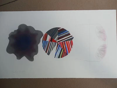  James Rosenquist "Federal Spending" Original Etching Signed & Numbered WOW !! - Imagem 1 de 4