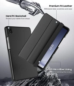 Case for Samsung Galaxy Tab S10 Ultra/ S10+/ S9 Plus/ S10 FE/S9 FE/ A9+ 5G Cover - Picture 1 of 86