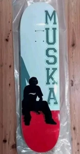 Shorty's Chad Muska Silhouette 8.0 Skateboard Deck - RED (2020 Reissue) - Picture 1 of 3