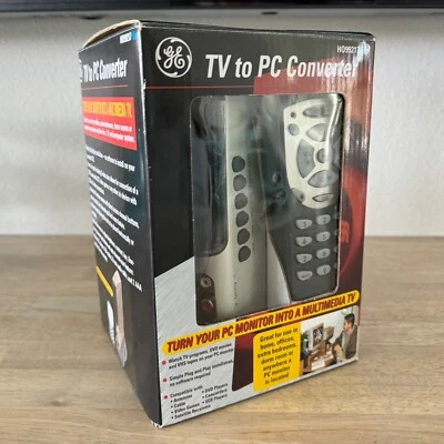 GE TV to PC Converter H099217 New in Box with Remote - Image 1 of 4