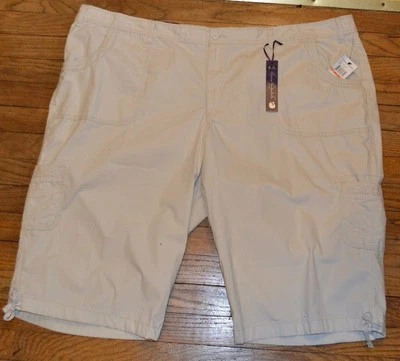 Shorts longo Gloria Vanderbilt tamanho 24W feminino Matilda MSRP $50.00 - Imagem 1 de 2