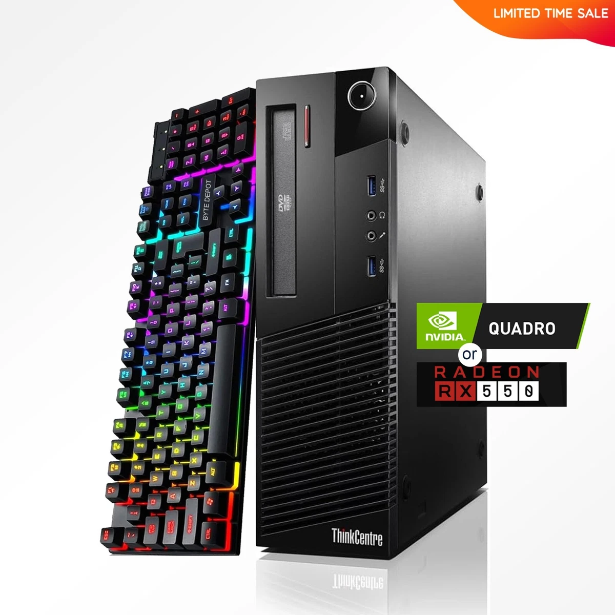 Lenovo Small Form Factor (SFF) PC Desktops & All-In-One Computers