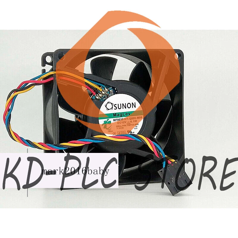 New SUNON MF80381V1-Q000-M99 Graphics card cooling fan DC12V 6.1w 4Pi n - Image 1 of 1