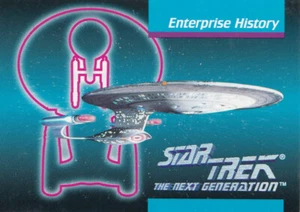 Star Trek The Next Generation 1992 Trading Card No 44 - Picture 1 of 1