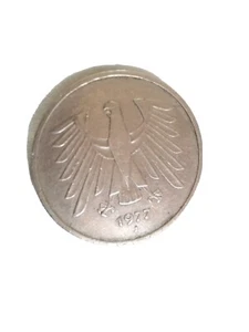 5 Deutsche Mark Germany Coin 1977 - Picture 1 of 3