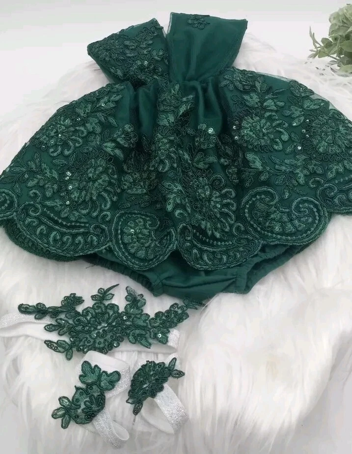 Baby Dress Vestido Niña Bebe Newborn Fiesta Boda Bautizo Fotos - Image 1 of 1