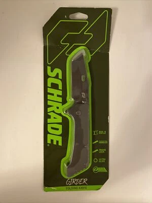 Балочный складной нож Schrade длина лезвия 3,25 дюйма, сталь AUS-8, ручка SS Delta - Изображение 1 из 4