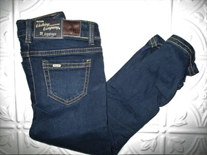 Jeans Ruum Jeggings Azul Denim Ajustable Interior Cintura Pestaña Niña Pequeña Talla 3T NW - Imagen 1 de 4