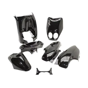 KIT CARENE TNT 7 PEZZI NERO LUCIDO MBK OVETTO / FOR YAMAHA NEOS 50 2002 / 2007 - Imagen 1 de 4