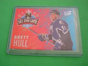TARJETA JUEGO BRETT HULL 1994-95 FLEER ULTRA ALL STAR 11 DE 12 - Imagen 1 de 2