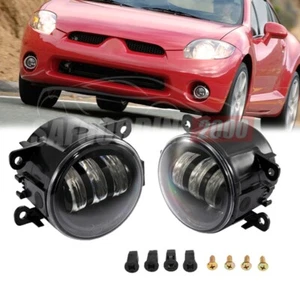 For Mitsubishi Eclipse Endeavor 2006-2012 LED Front Bumper Fog Light Clear Lens - Picture 1 of 12