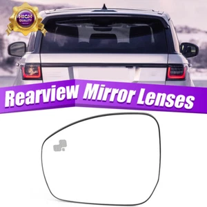 Left Side Rearview Mirror Glass Heated Lens For Range Rover Sport 2014~2022 2019 - Imagen 1 de 11