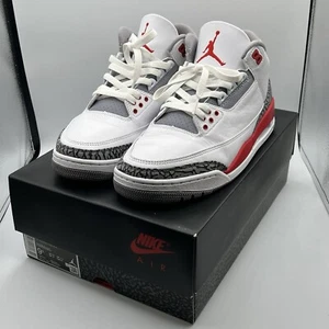Jordan 3 Retro Fire Red 2022 Size 9.5 - Picture 1 of 15