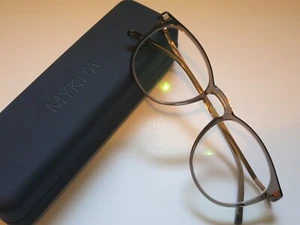 Mykita Lite TALINI 942 Antigua Champagne Gold Glasses Eyewear Eyeglasses Frame - Picture 1 of 7
