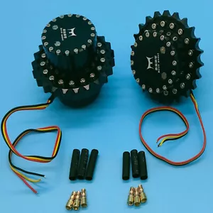 Para 1/12 robot excavador 2 piezas/juego de ruedas motrices hidráulicas sin escobillas - Imagen 1 de 8