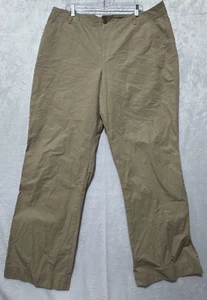 Lauren Ralph Lauren Womens 18W Beige Cotton Pants - Picture 1 of 7