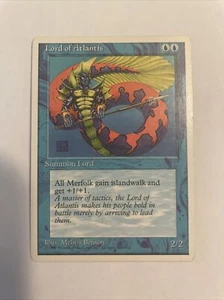 Lord of Atlantis 1x MtG 5th Edition ENGLISH SP/NM - Picture 1 of 2