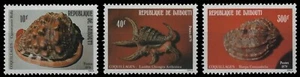 Djibouti 1979 - Mi-N.o 262-264 ** - Estampillada sin montar o nunca montada - caracoles marinos / caracoles marinos - Imagen 1 de 1