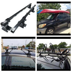 Camión de carro con sistema completo de acero para portaequipajes de techo de automóvil para Ford Honda Chevy Hyundai - Imagen 1 de 8