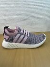Adidas NMD R2 Primeknit Women’s Size 10.5 Shoes Wonder Pink Black Boost BY9521