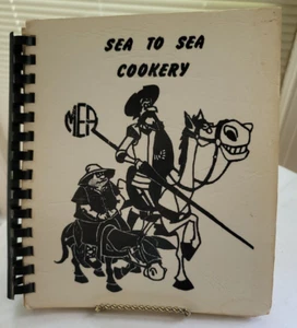 Sea to Sea Cookery Cookbook Madrid Education Association 1980 Spiral Worldwide - Picture 1 of 8