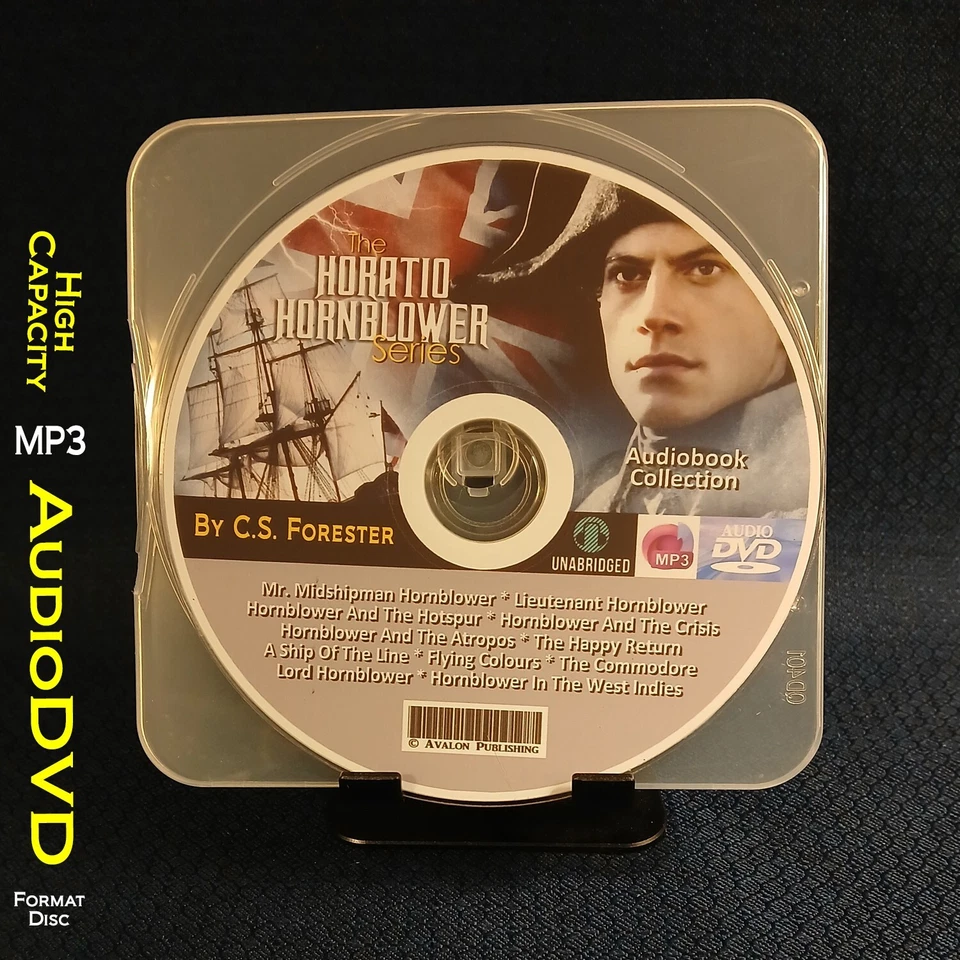 The HORATIO HORNBLOWER Series By CS Forester - 11 MP3 Audiobook Collection Foto 1 de 1