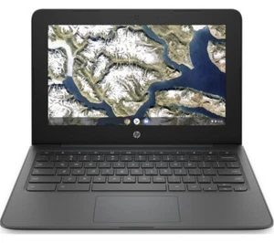 FAST HP CHROMEBOOK 11A INTEL CELERON CHROME OS 32GB SSD 4GB RAM 11.6" HD WIFI - Picture 1 of 5