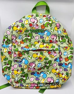 2025 Super Nintendo World Yoshi Egg Backpack Universal Epic Universe Mario NEW - Picture 1 of 3