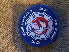 FDNY Hook & Ladders PATCH Tribeca New York GHOSTBUSTERS 4" Round new offical 