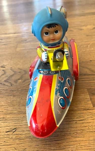 Vintage Tin vintage space toy car 1960s RARE, battery operated works - Picture 1 of 5