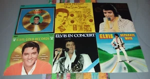 LP ELVIS PRESLEY Lot Sun Years/Canadian/Golden  Records/Separate/In Concert Hits - Picture 1 of 16