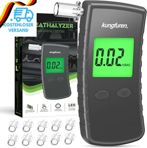 Kungfuren Alkoholtester Polizeigenau Alkohol Tester Promillemessgerät: Promillet - Bild 1 von 12