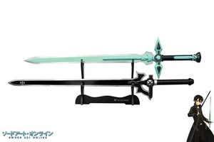 SWORD ART ONLINE - THE ELUCIDATOR AND DARK REPULSER SET (with FREE sword stand) - Picture 1 of 10
