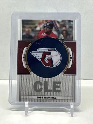 2023 Topps Series 1 Jose Ramirez Commemorative Team Logo Patch Relic Guardians - Image 1 of 2