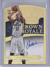 2014-15 Panini Preferred Crown Royale Gold /10 Dante Exum #205 Rookie Auto RC