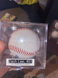 Zach Lee Signed Autographed MLB Baseball Los Angeles Dodgers - Picture 1 of 7