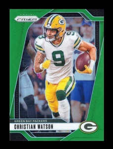 2024 Panini Prizm Prizms Green #103 Christian Watson Packers - Bild 1 von 3