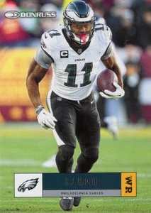 2025 Donruss #RO5-AJB A.J. Brown 2005 Retro Philadelphia Eagles - Bild 1 von 2