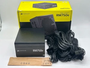 Fuente de alimentación ATX de bajo ruido totalmente modular CORSAIR RM750e (2025) - Imagen 1 de 6