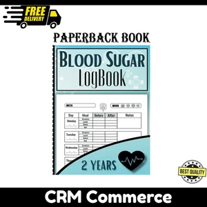 Blutzucker Logbuch - 2 Jahre: Tägliches Blutzuckertagebuch für Diabetiker, Insulin... - Bild 1 von 1