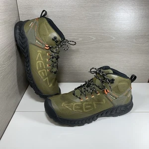 Keen NXIS Evo Mid wasserdichte Wanderschuhe Herren Gr. 11 oliv KAUM GETRAGEN - Bild 1 von 12