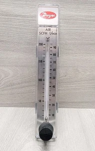NEW DWYER RMB-54D-SSV RATE-MASTER Flowmeter 200 SCFH air 90 L/min - Picture 1 of 4
