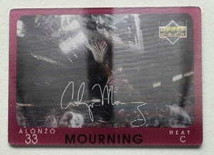 1997-98 Upper Deck Diamond Vision Alonzo Mourning #14 Miami Heat - Bild 1 von 2